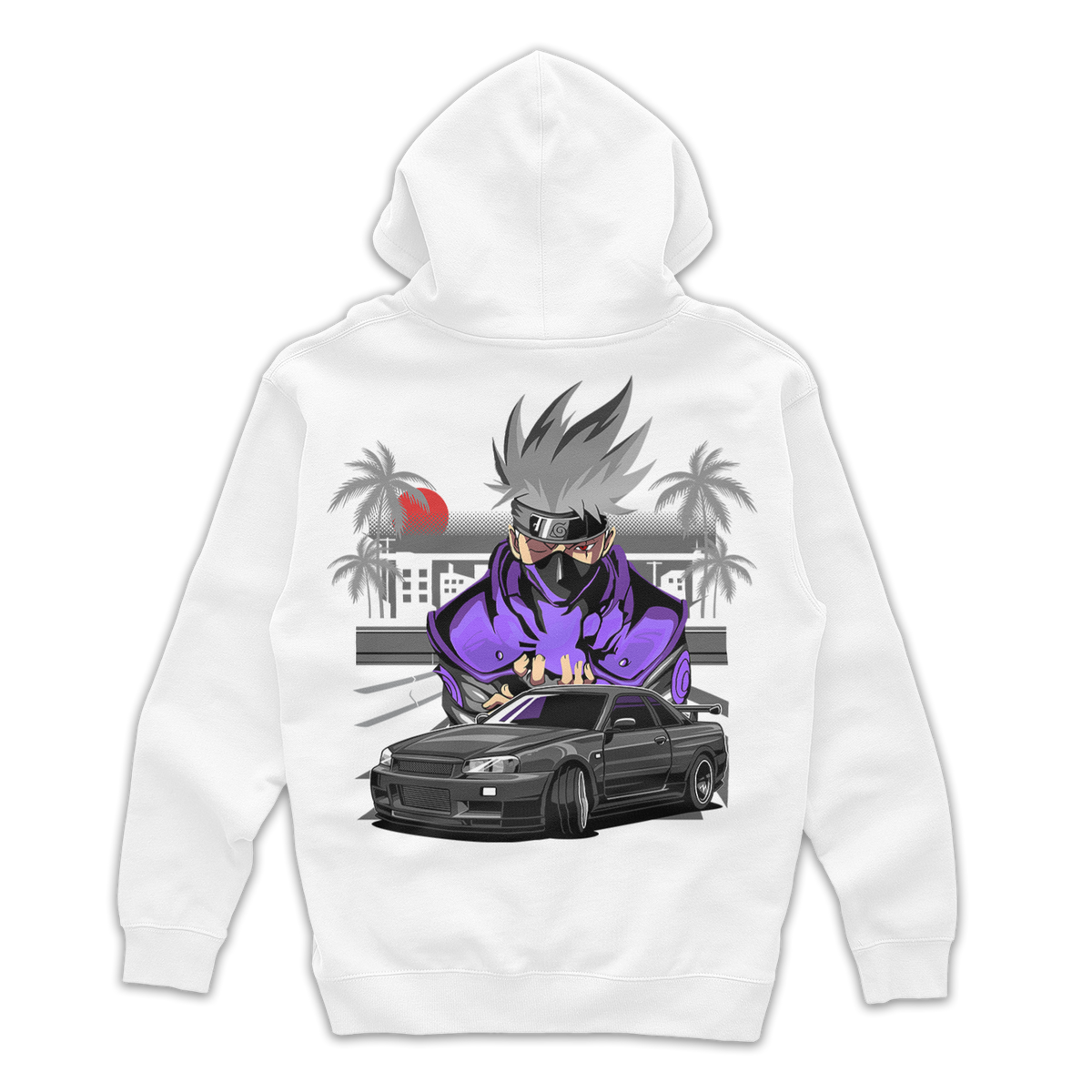 Kakashi Skyline Hoodie