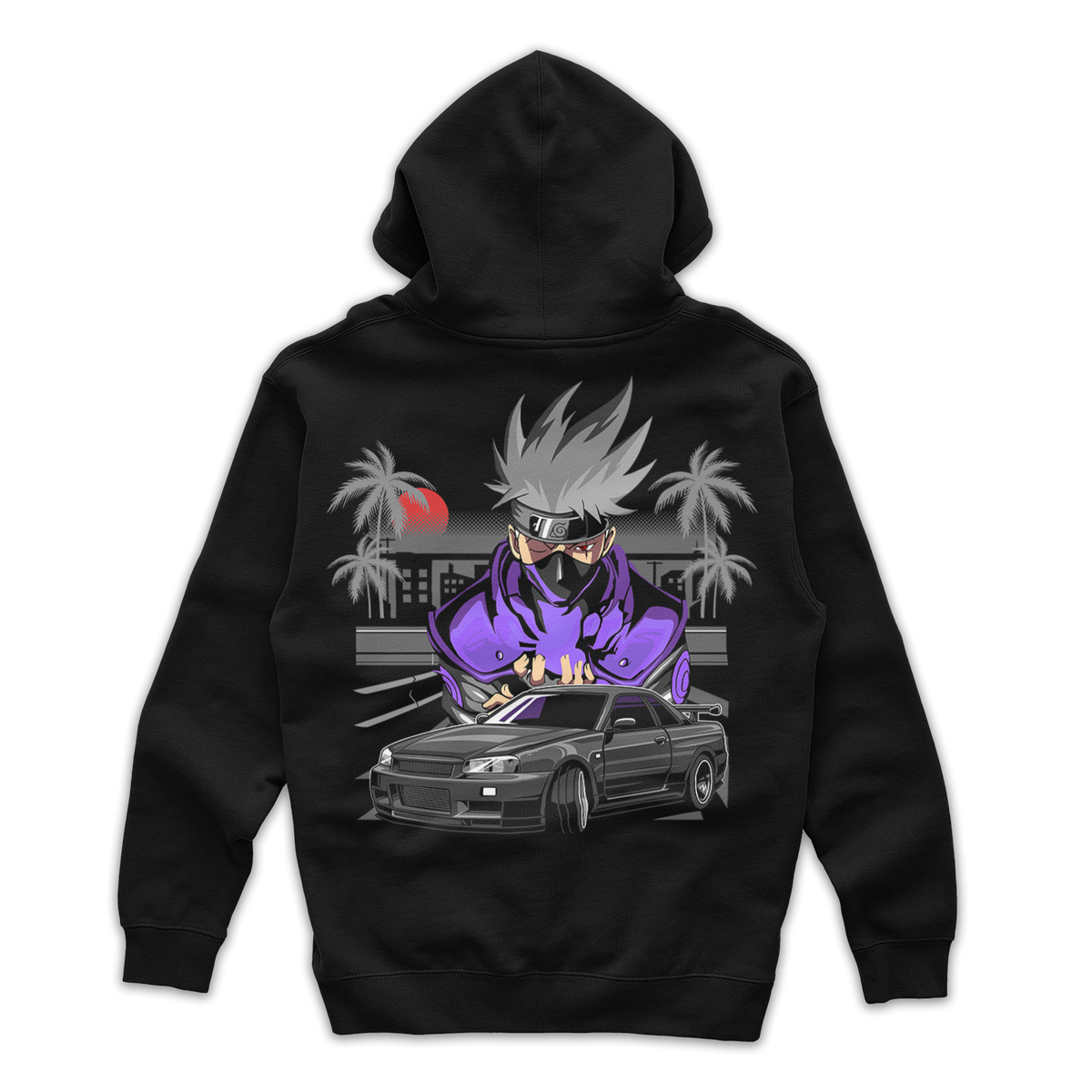 Kakashi Skyline Hoodie